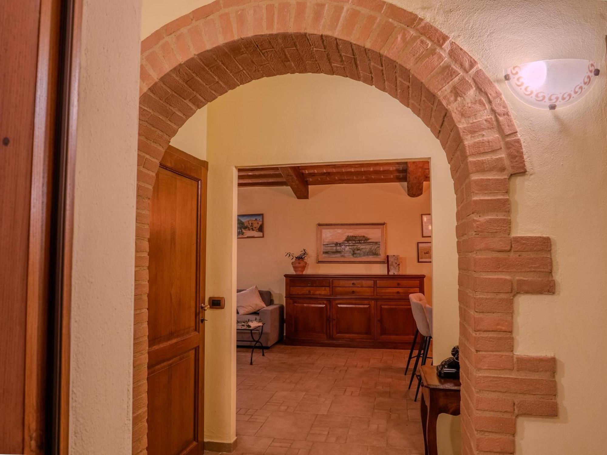 Agriturismo Pascianella Appartamento Bel Tramonto Castelmuzio Екстер'єр фото