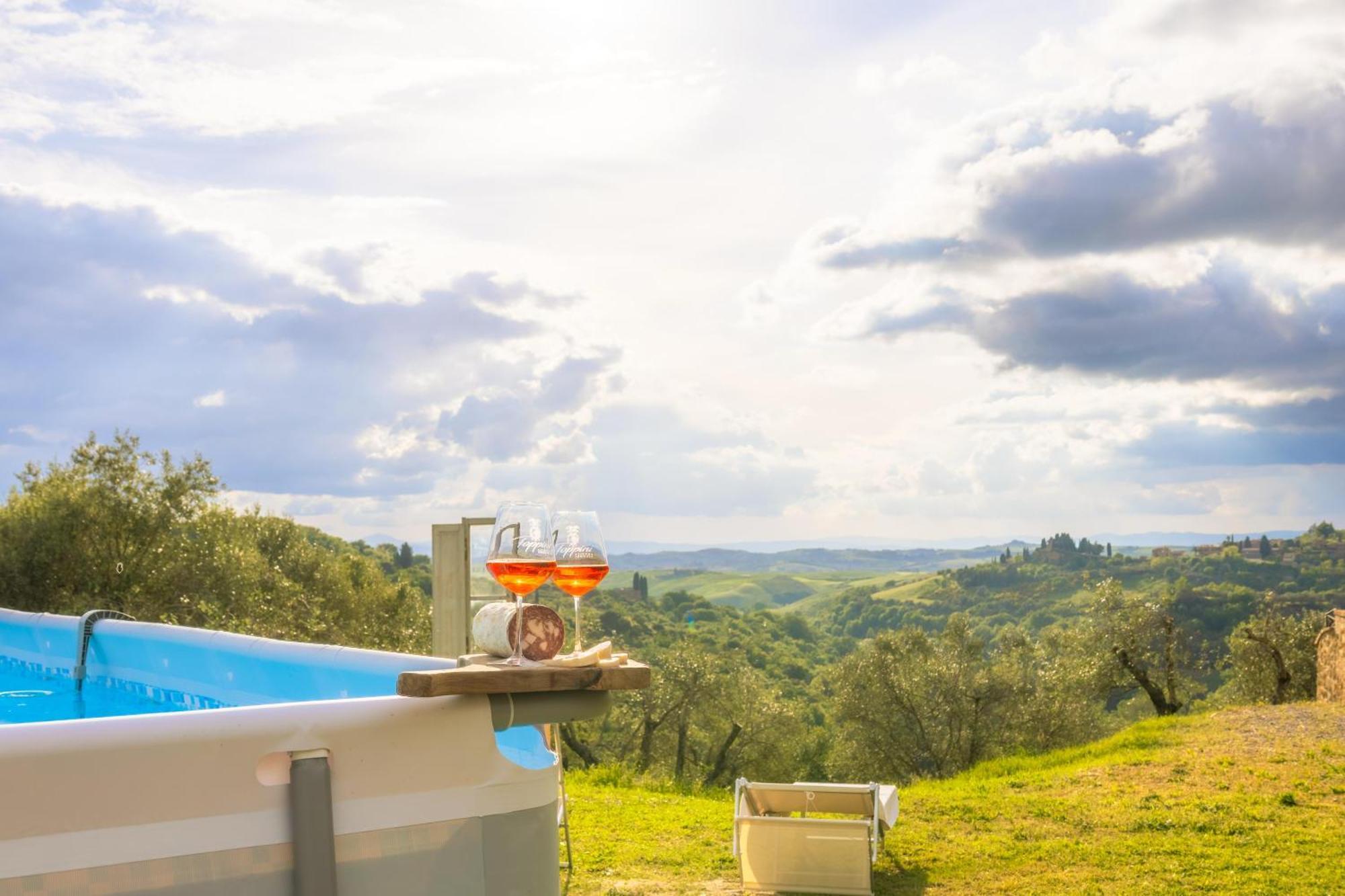 Agriturismo Pascianella Appartamento Bel Tramonto Castelmuzio Екстер'єр фото