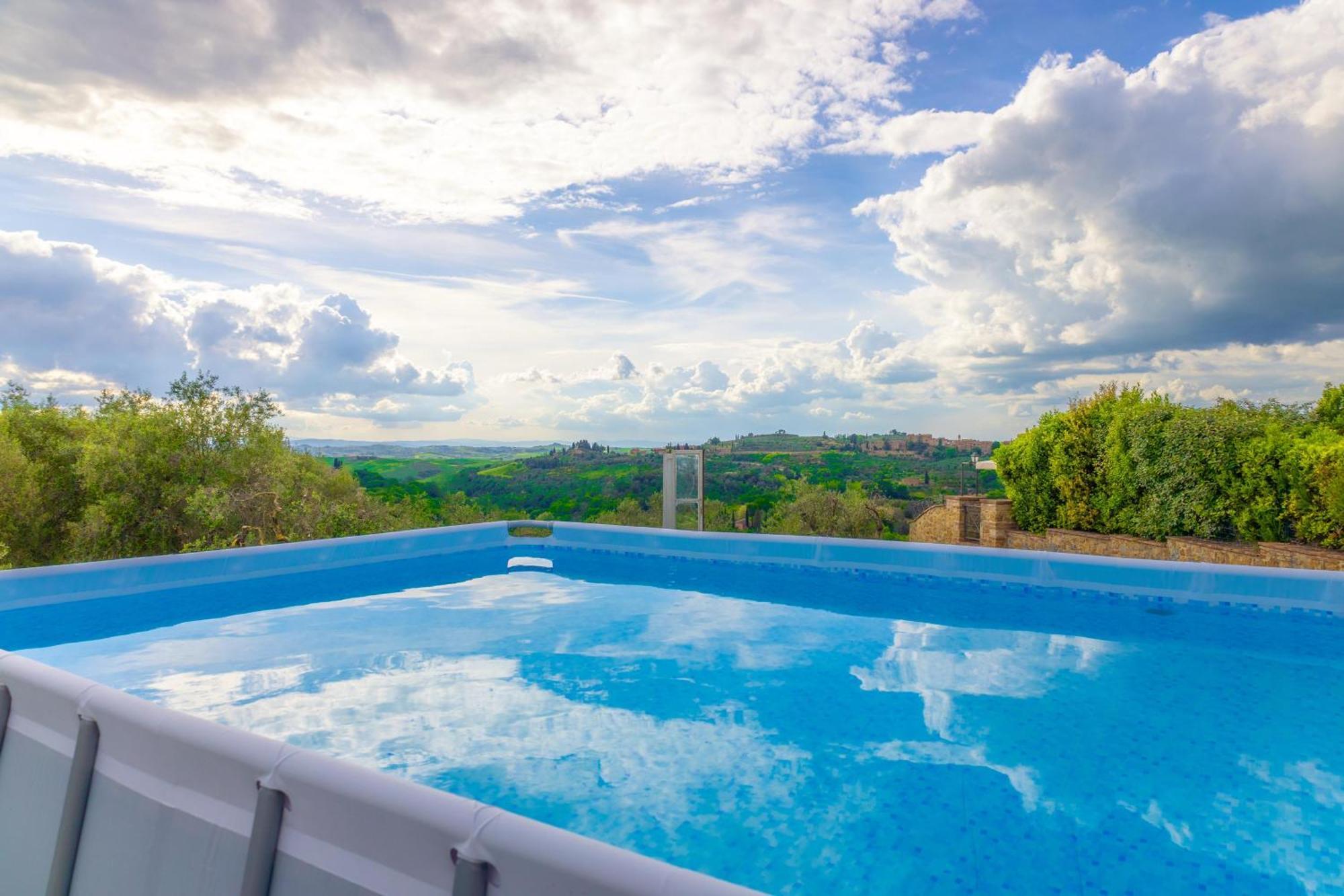 Agriturismo Pascianella Appartamento Bel Tramonto Castelmuzio Екстер'єр фото